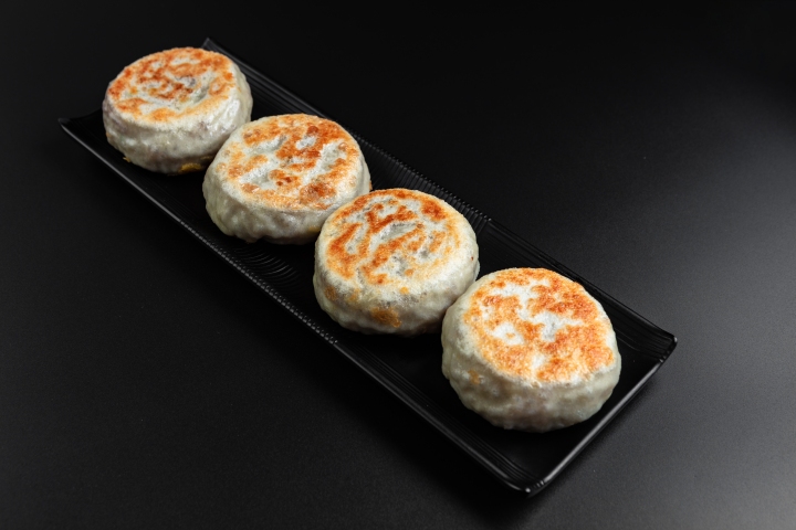 韭菜粉丝大馅火烧版权图片下载