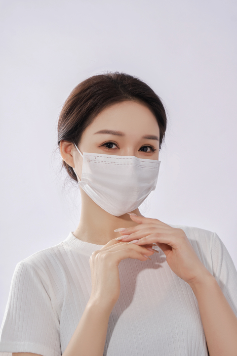 动态护士医用口罩半身实拍图版权图片下载 动态护士医用口罩半身实拍图版权图片下载