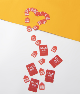 浪漫心形的特价指示牌高清图 浪漫心形的特价指示牌高清图