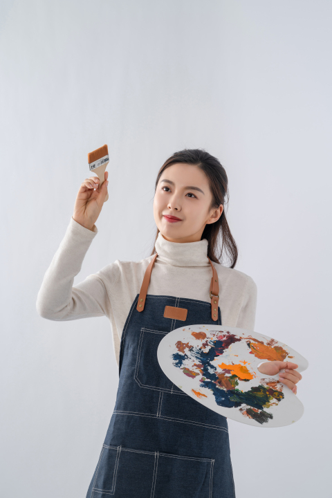 粉刷墙面绘画工具高清图版权图片下载 粉刷墙面绘画工具高清图版权图片下载