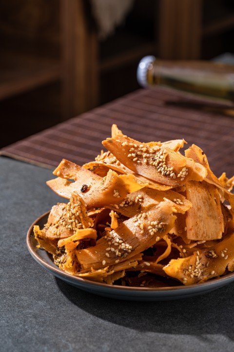 风味茄子味炒锅饼高清图版权图片下载