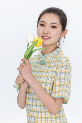 近景礼仪写真图