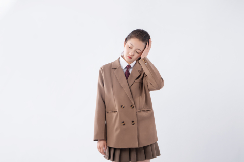 在校学生制服实拍图 在校学生制服实拍图