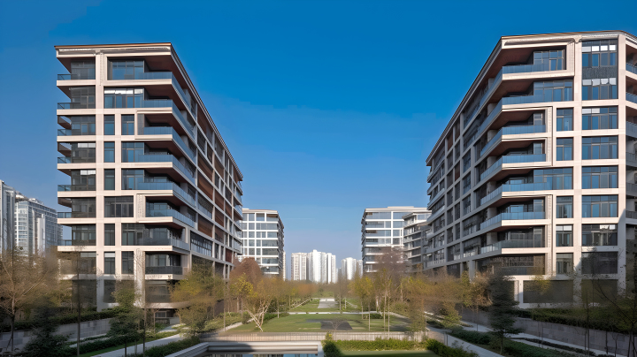 高档北京住宅小区摄影版权图片下载 高档北京住宅小区摄影版权图片下载