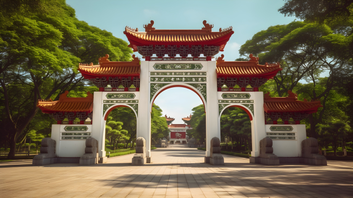 佛教艺术与建筑融合的摄影版权图片下载 佛教艺术与建筑融合的摄影版权图片下载