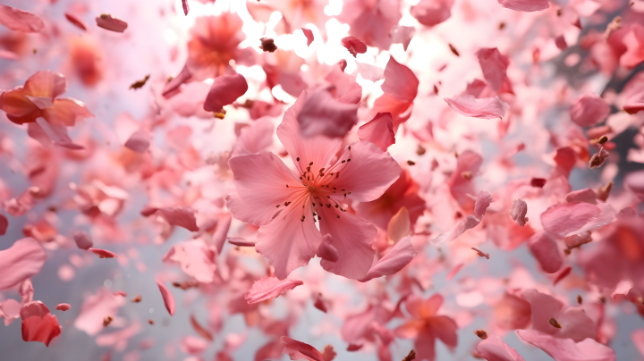 纷落花瓣的美丽景色摄影图版权图片下载 纷落花瓣的美丽景色摄影图版权图片下载