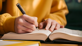 学生学习摄影图片