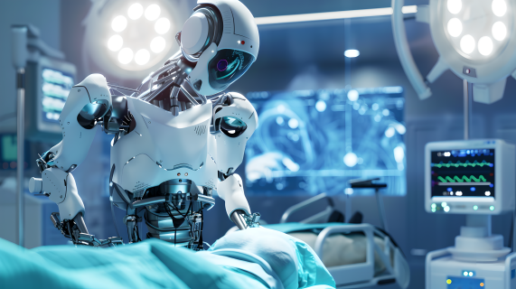 智能机器人在手术室图片