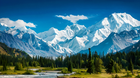 新疆美丽壮观的自然风景图片