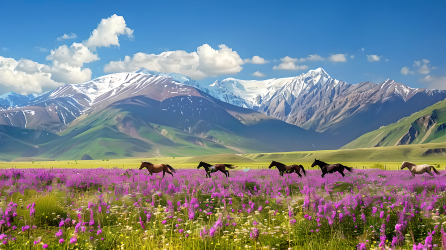 新疆风景如画图片