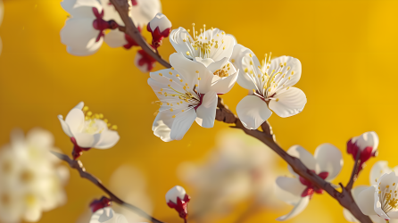 春天的杏花图片