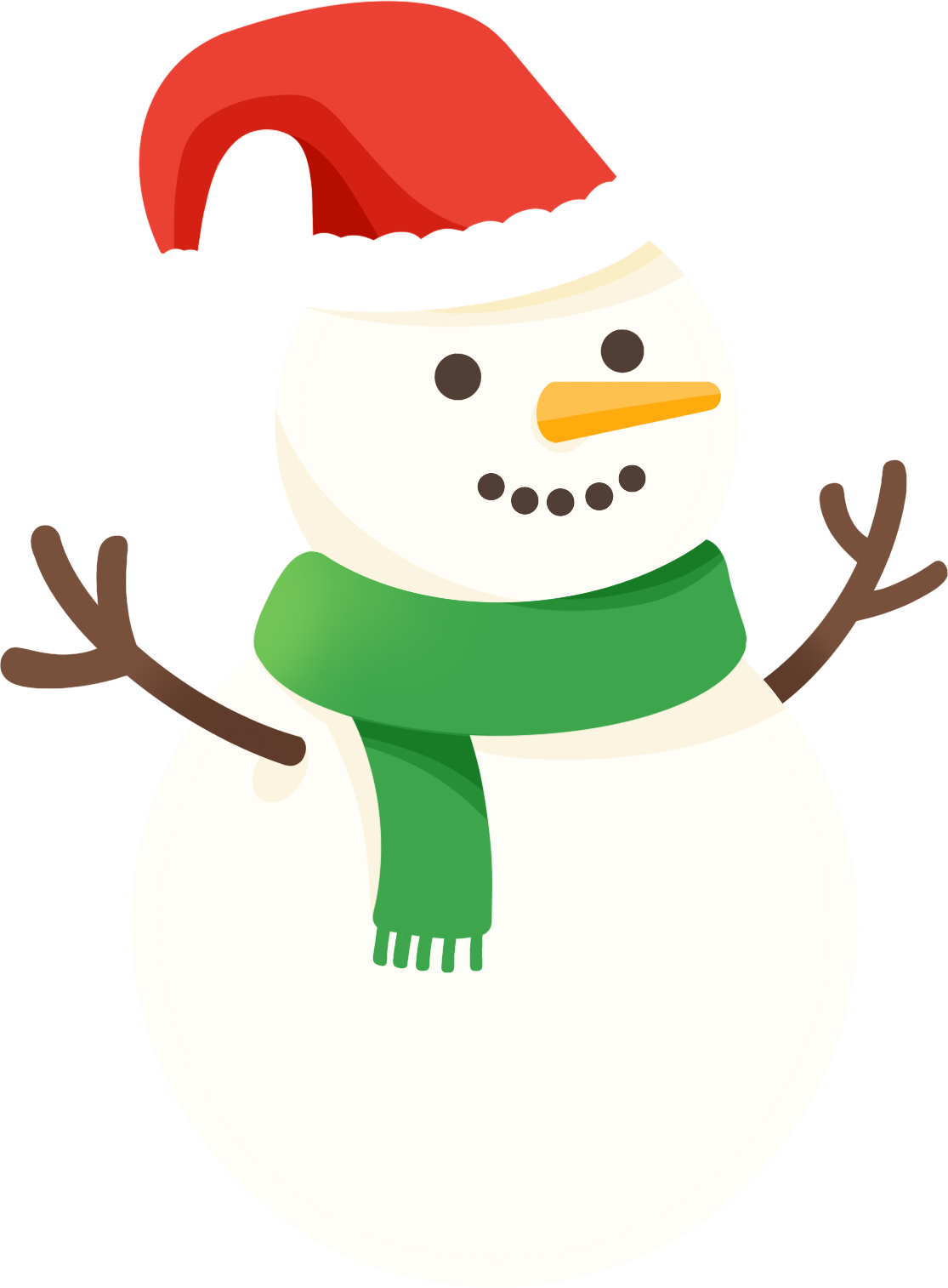 雪人图片插画简单如何制作?