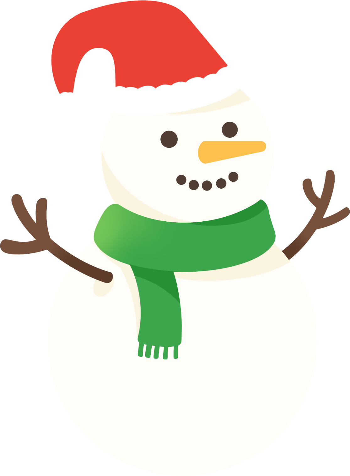 雪人图片插画简单如何制作?