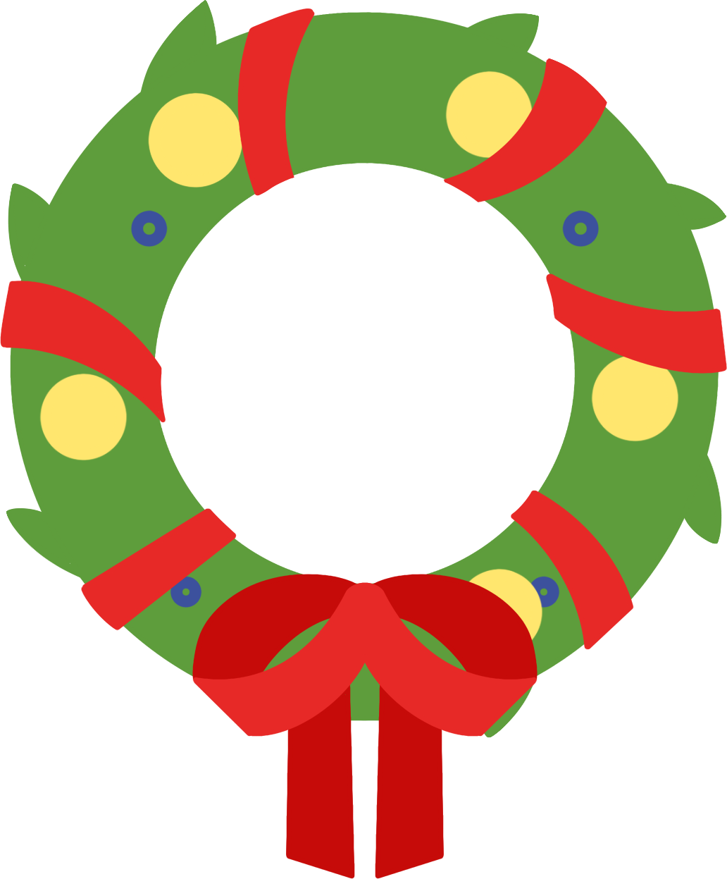 圣诞装饰圆环图片插画大全制作方法!