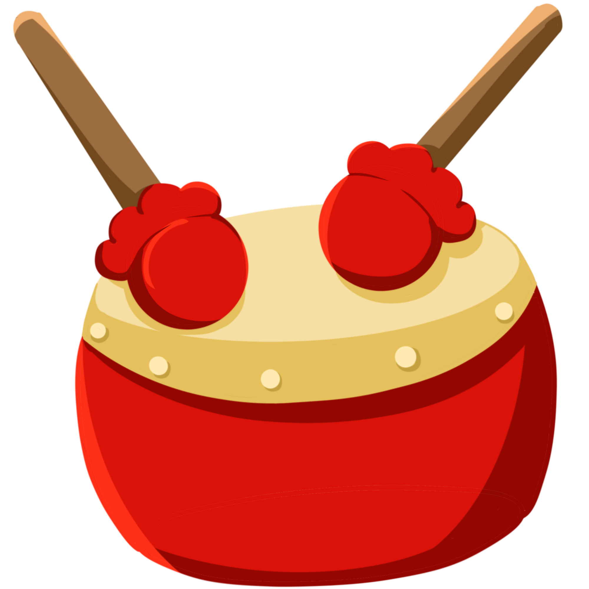 架子鼓插画怎样画？