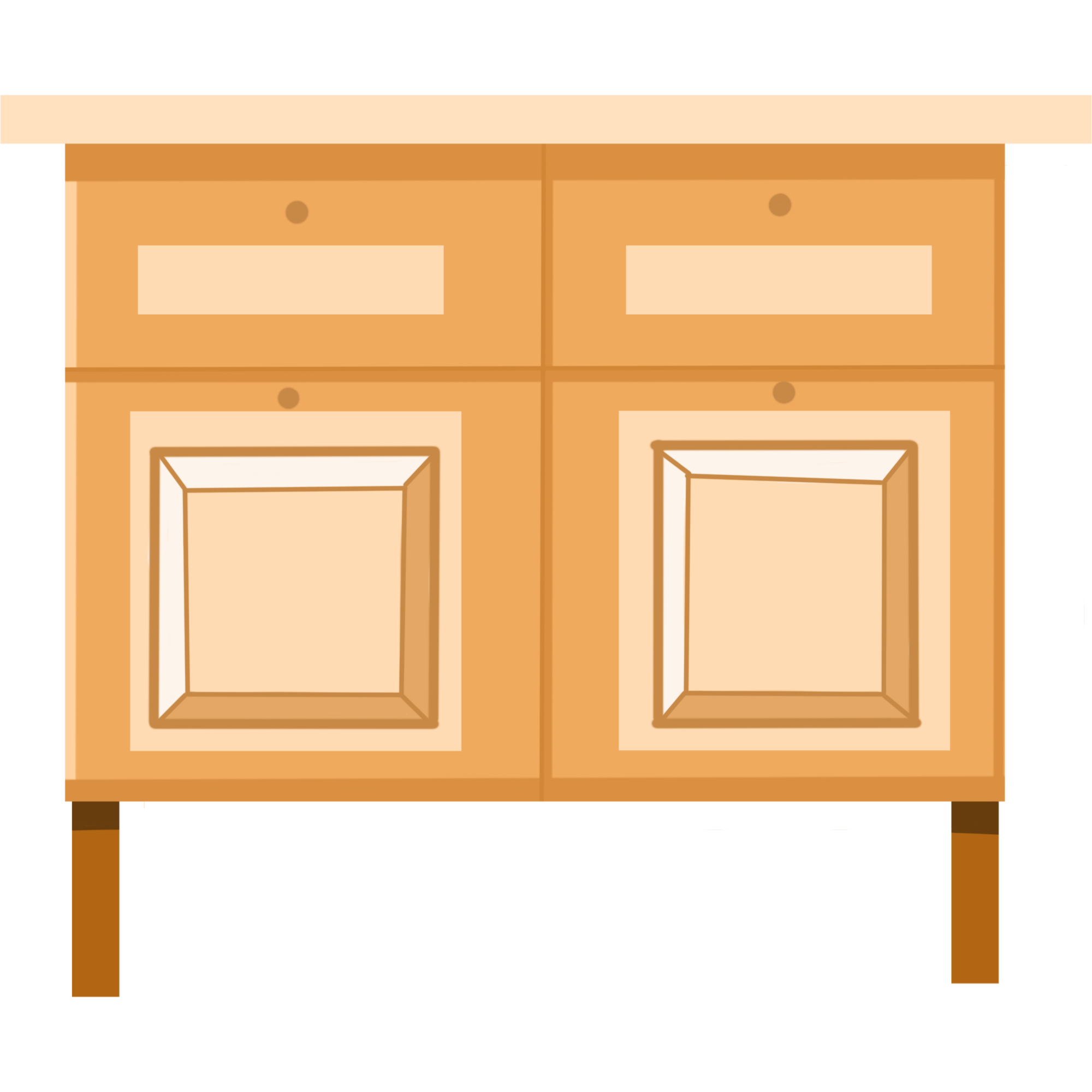 柜子图片绘画作品如何画？