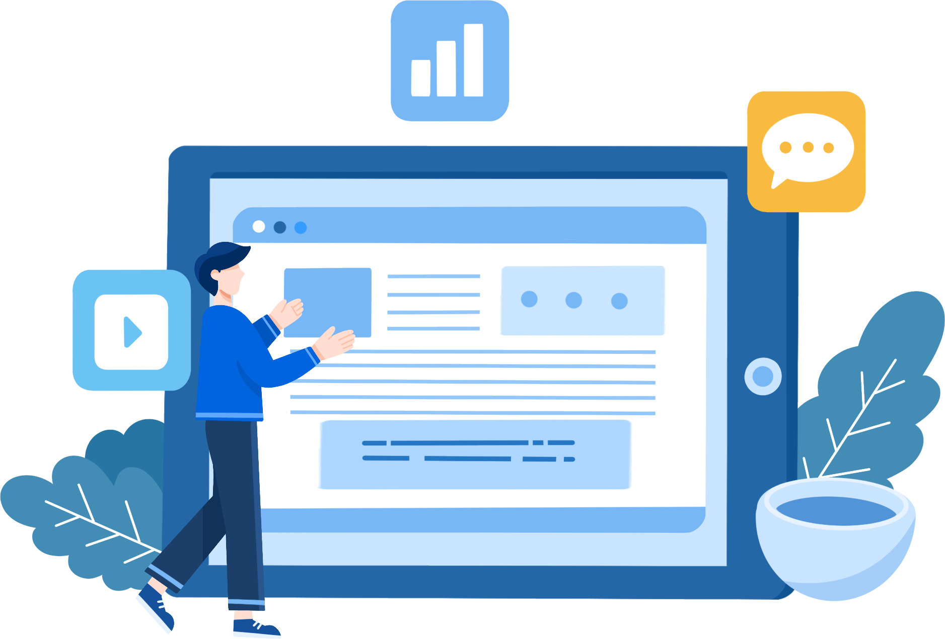 线上软件办公图片素材下载如何绘制?