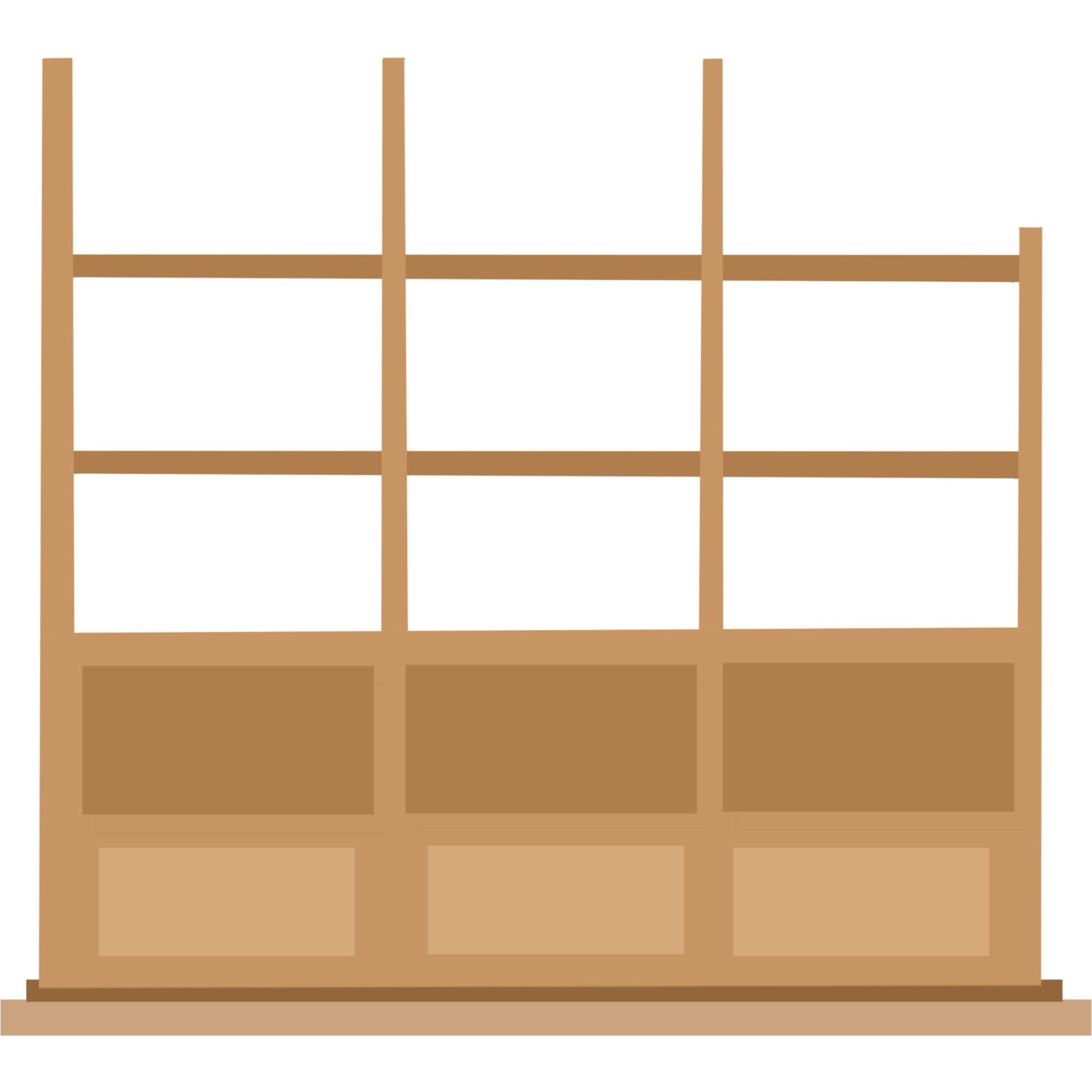 书架图片绘画素材制作方法！