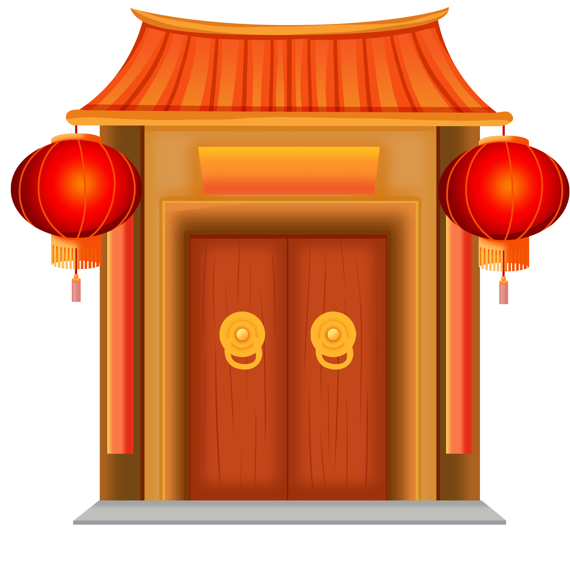 对联贴纸素材制作方法！