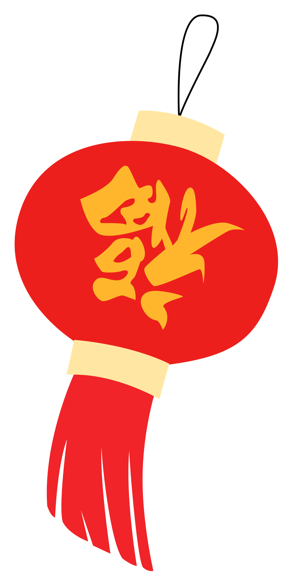 灯笼插画图片如何制作?