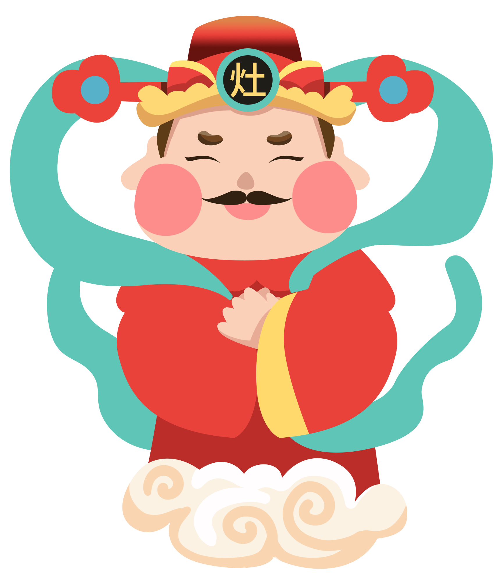 灶神素材下载创作方法！快速制作技巧！