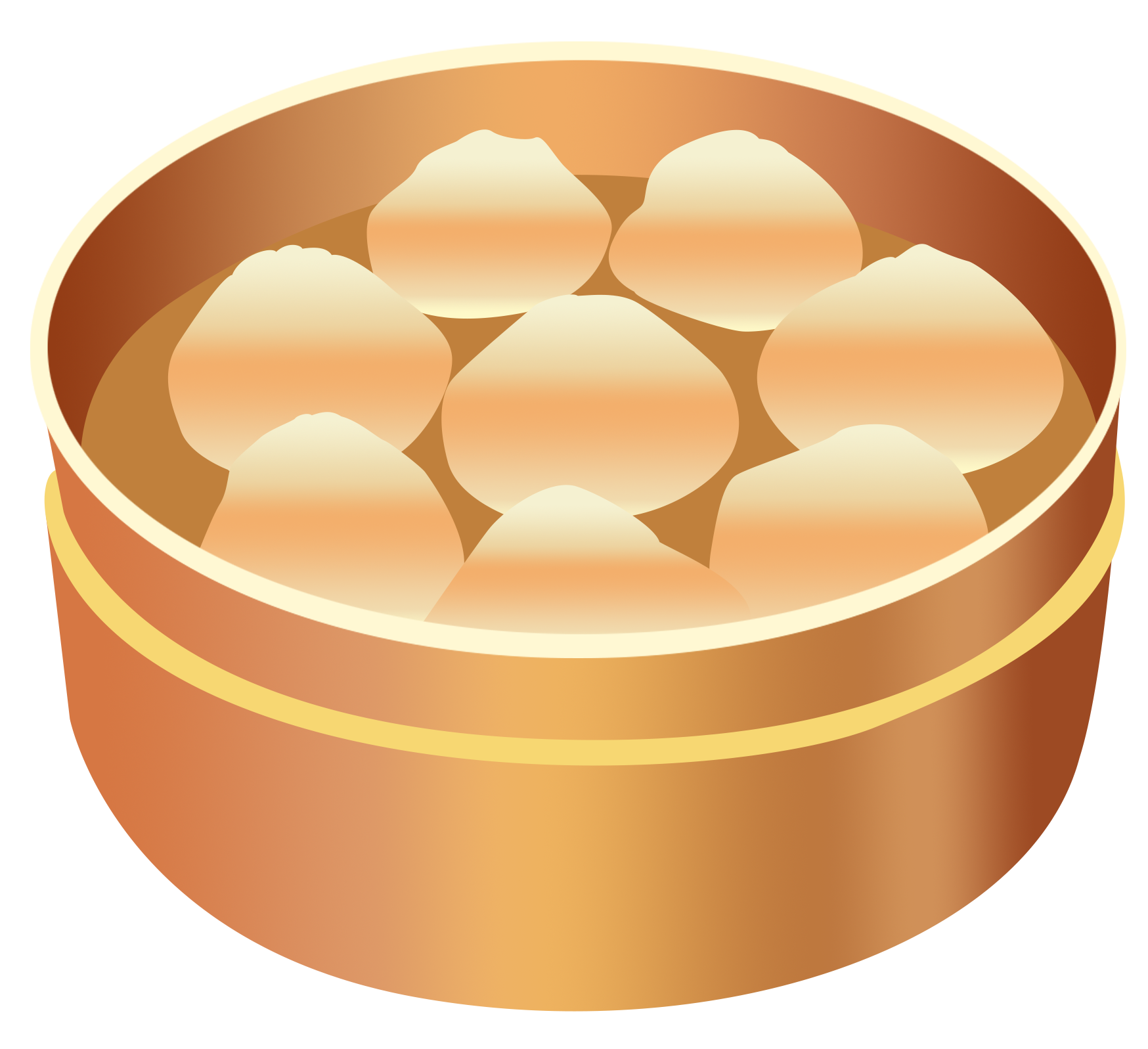 小笼包绘画图片怎么画?