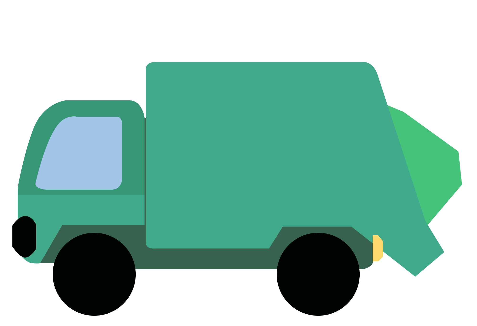 垃圾车绘画作品制作技巧！