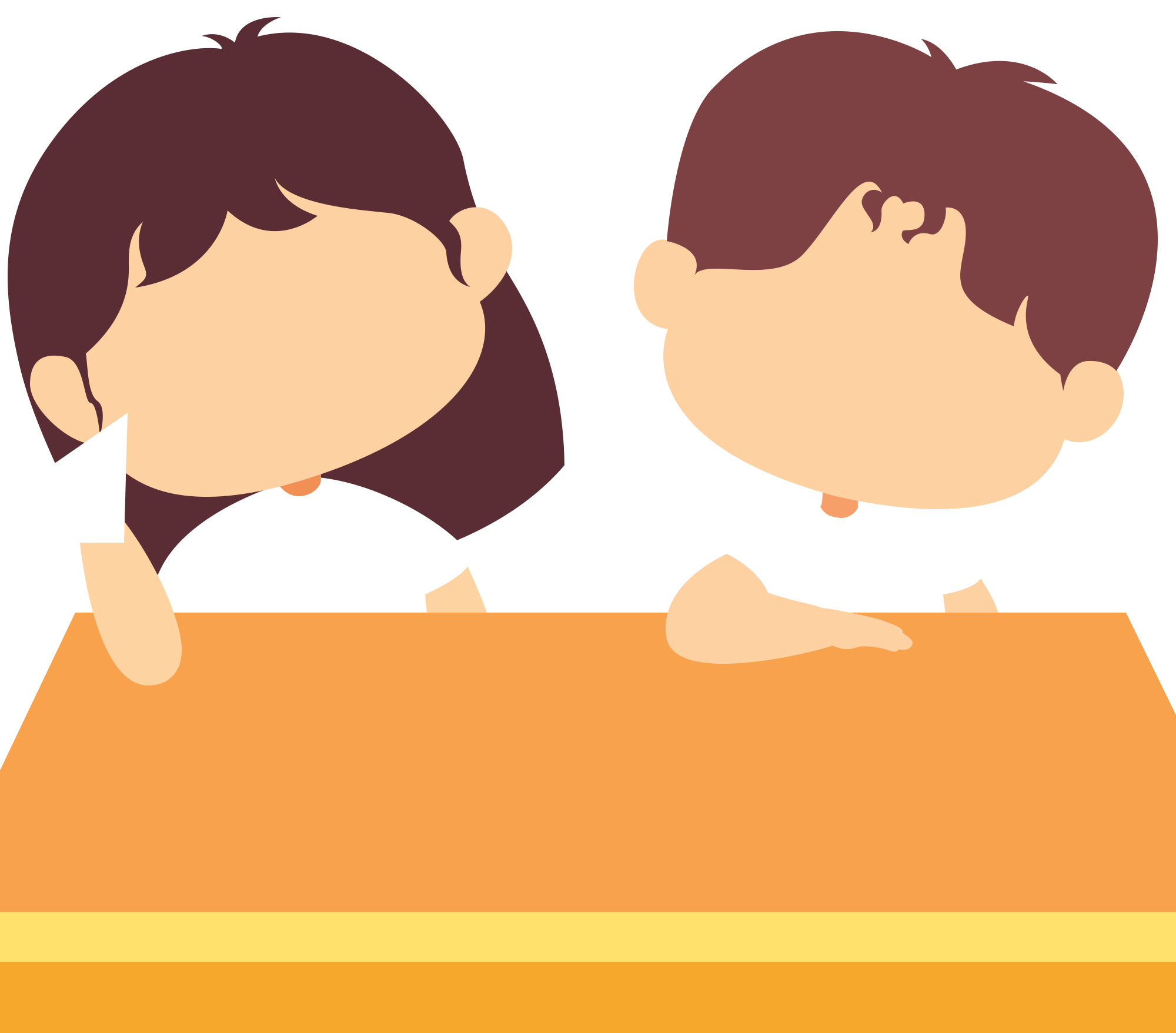 课桌小孩素材图片如何制作?