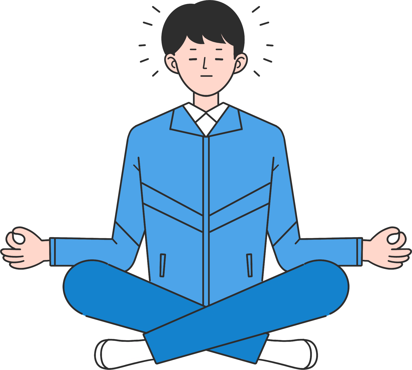 男生插画手绘怎么画?