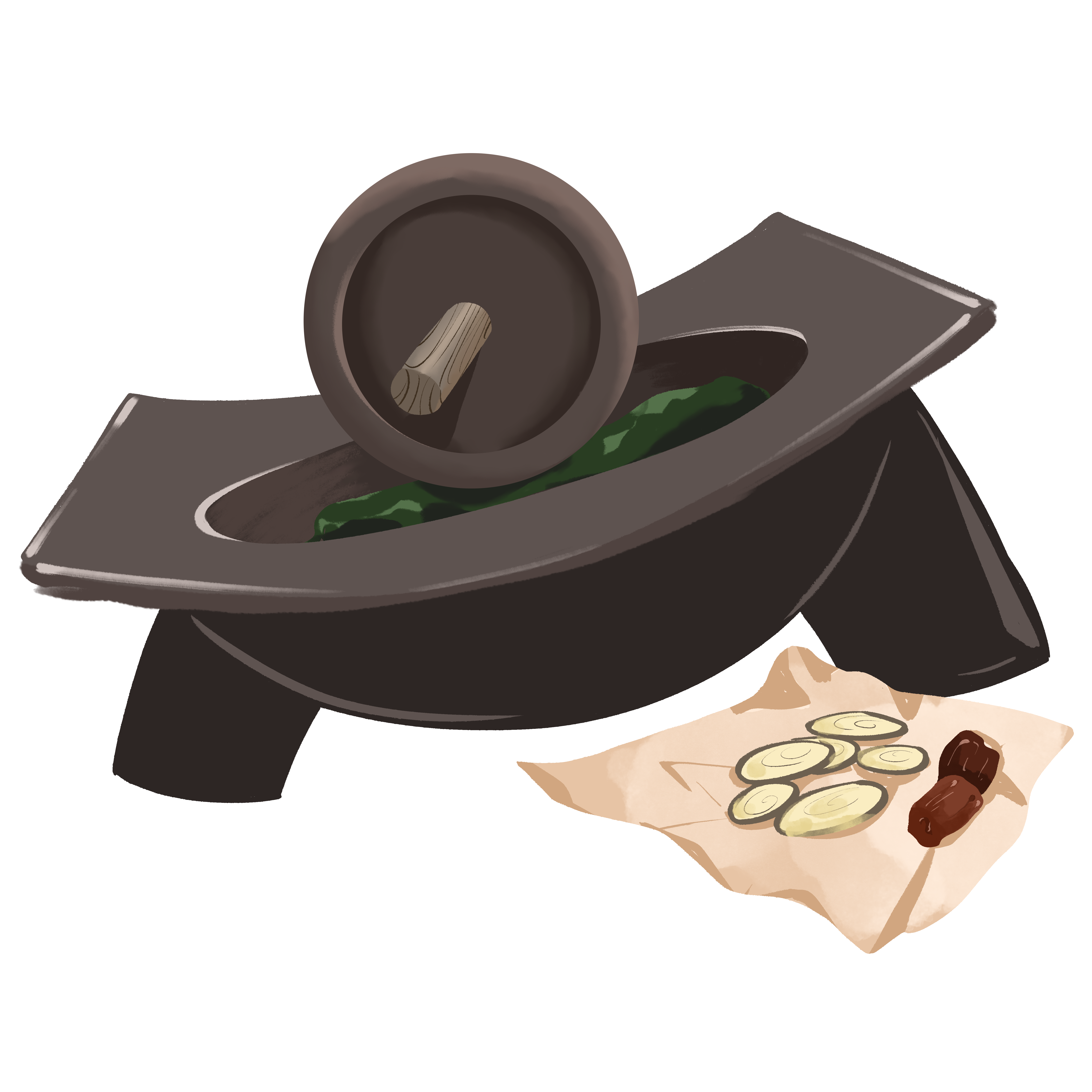 中药绘画作品创作方法快速制作技巧