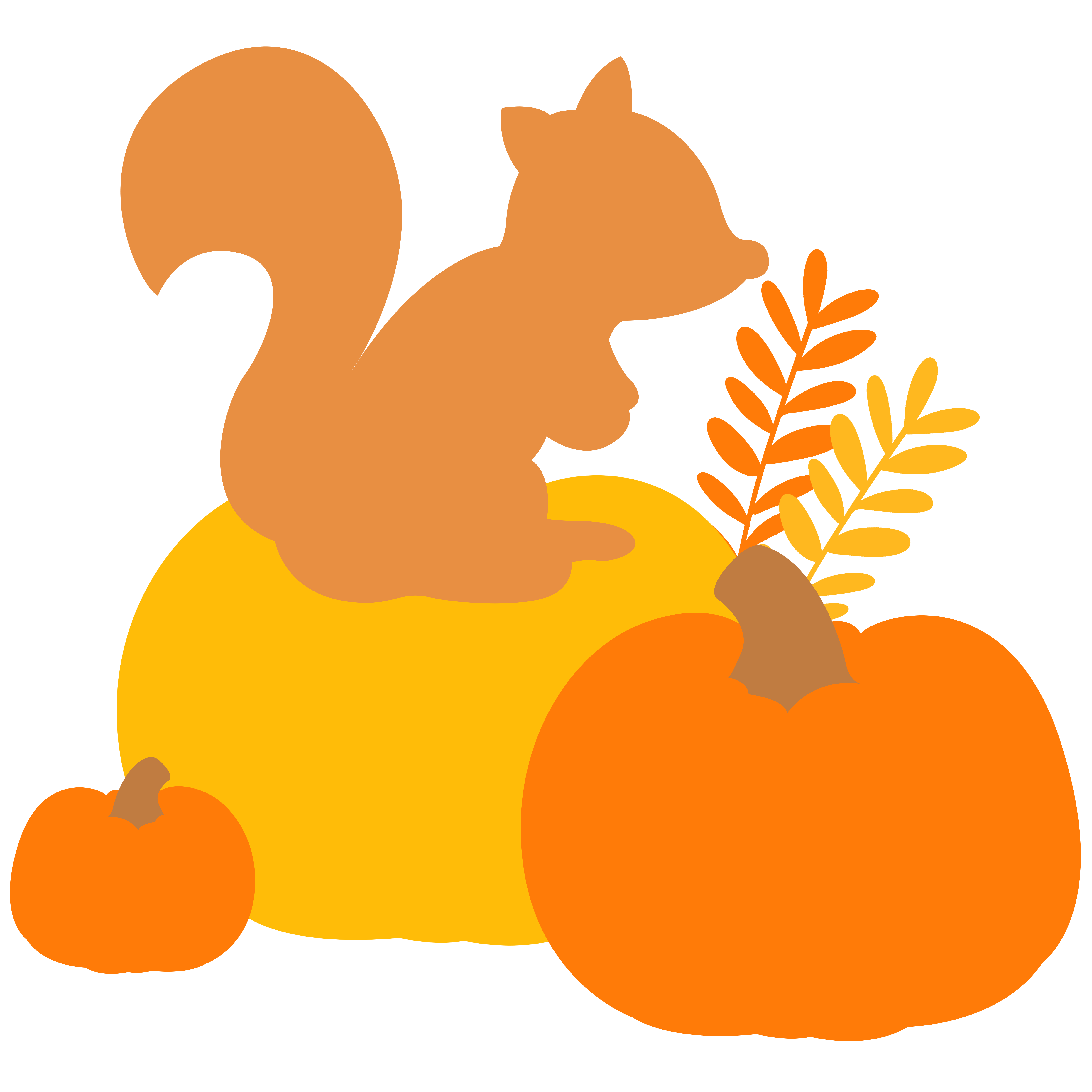 松鼠素材图片如何绘制