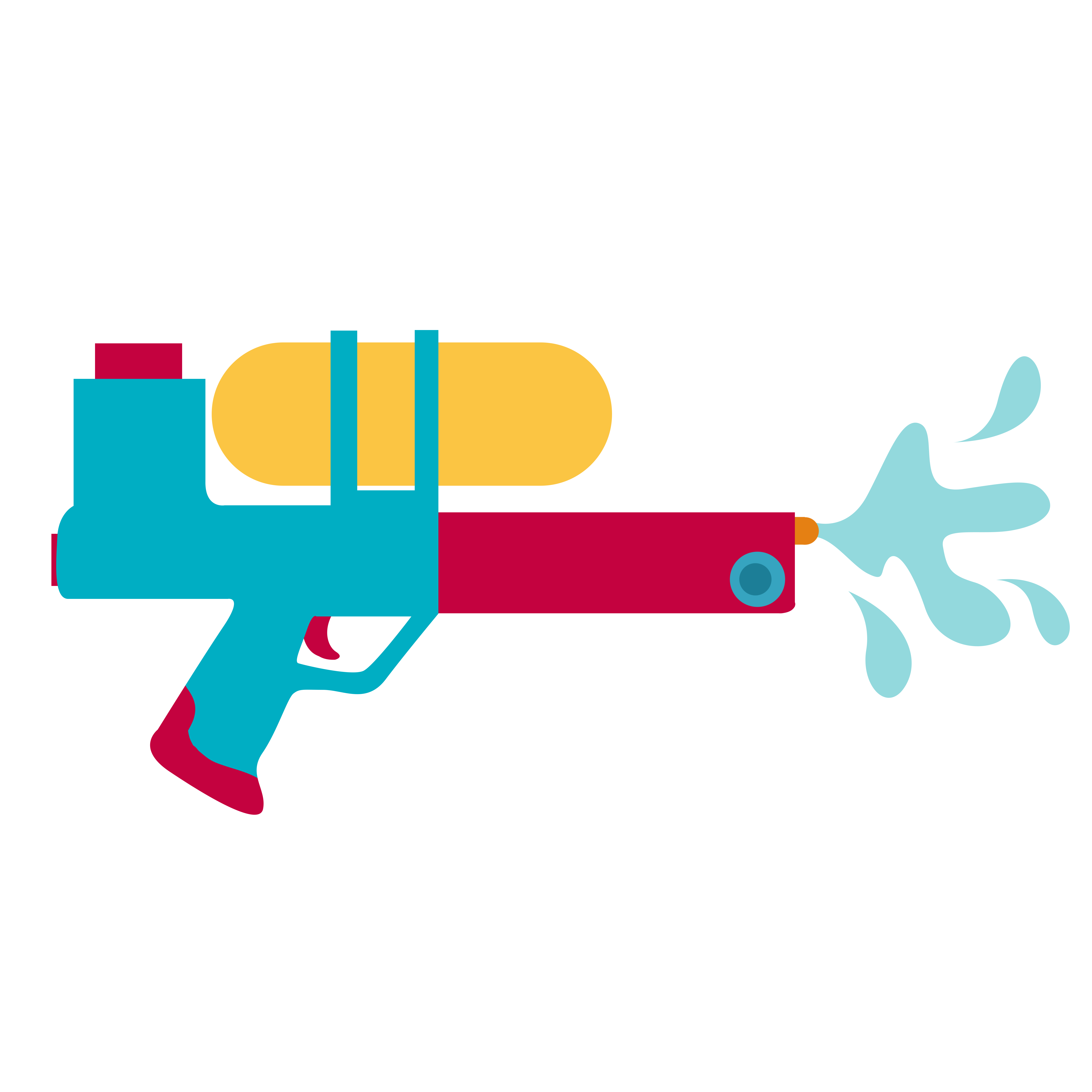 水枪绘画图片如何绘制