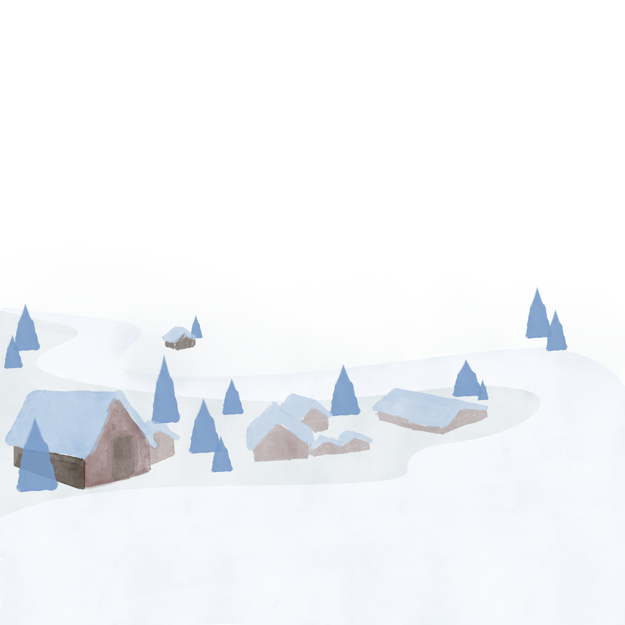 大雪素材视频怎么画