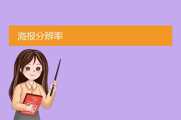 海报分辨率