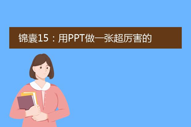 锦囊15:用PPT做一张超厉害的海报(手机尺寸)