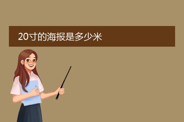 20寸的海报是多少米