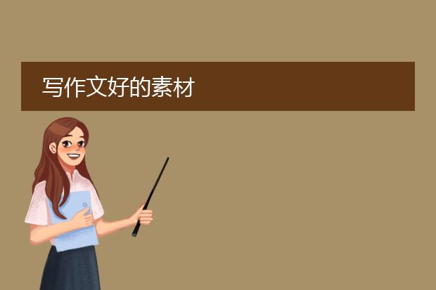 写作文好的素材