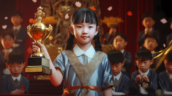 中国女孩获奖摄影版权图片下载