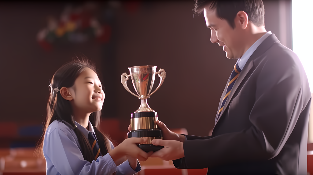 颁奖荣誉表彰摄影图片