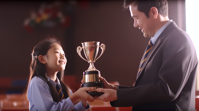 颁奖荣誉表彰摄影图片