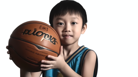 篮球少年摄影图