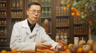 中草药医师的西方受欢迎之旅摄影图片