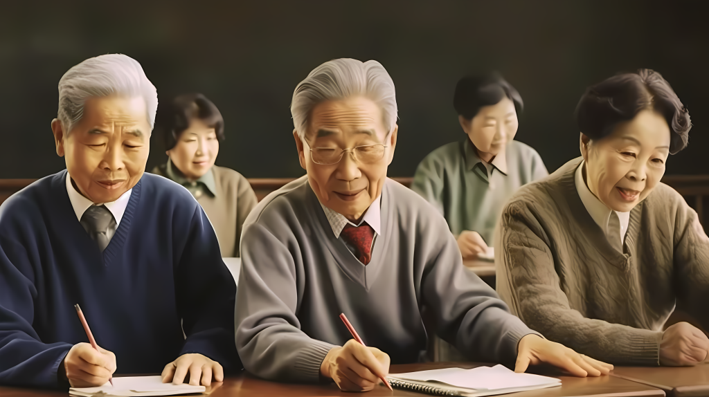 教师课堂会议开会摄影图