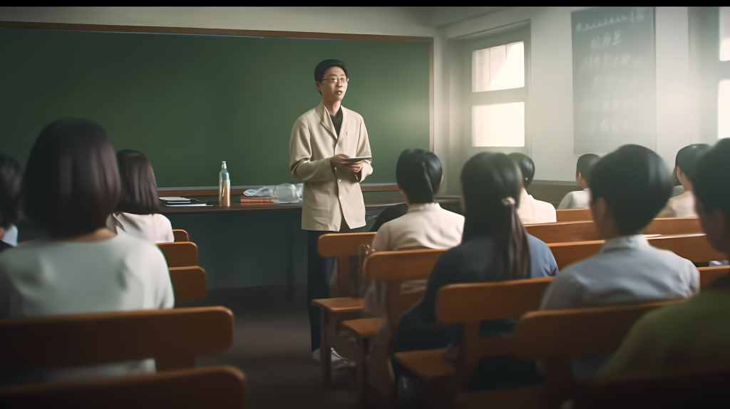 正在讲座的医学主题高清摄影图片