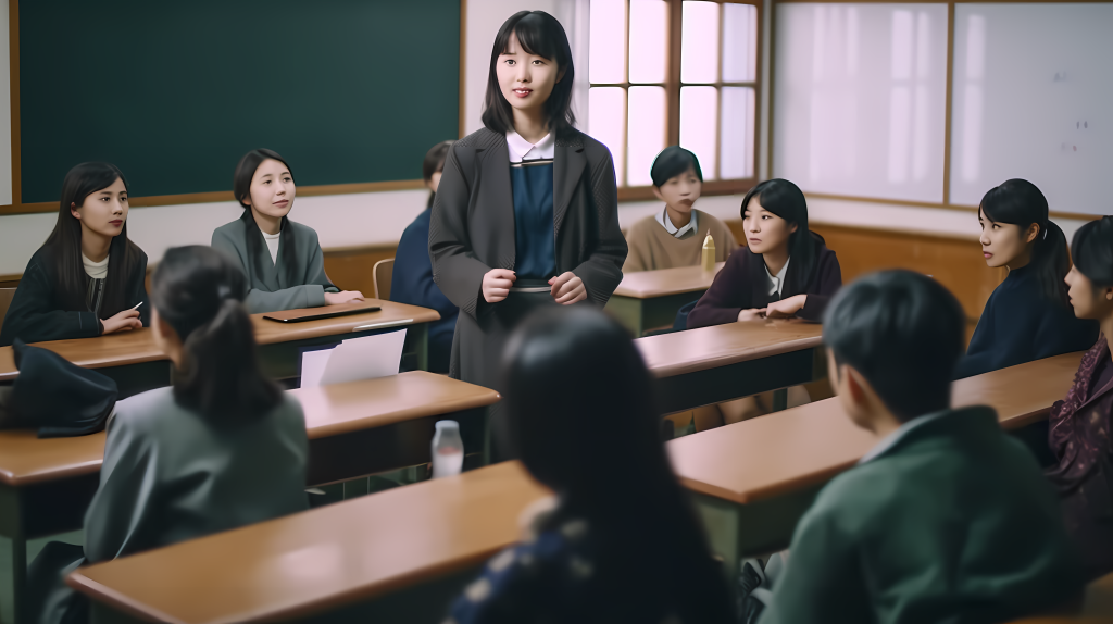 灰暗中的课堂演讲摄影图版权图片下载