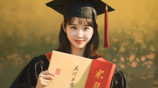 毕业典礼典雅校园毕业季摄影作品