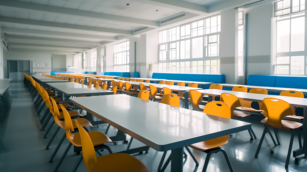 食品安全食堂高清实拍图