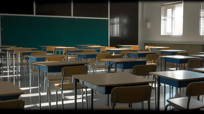 学生上课教室高清图