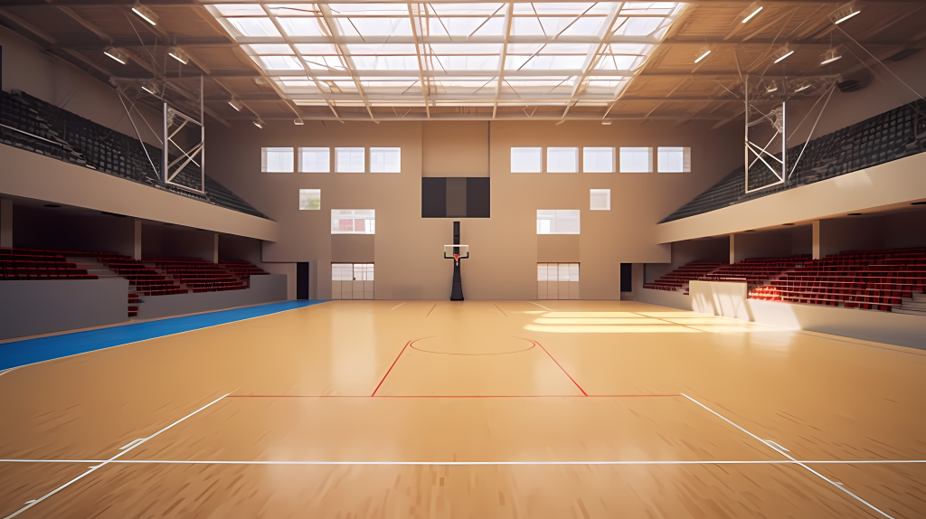 室内球类体育活动篮球场摄影图版权图片下载