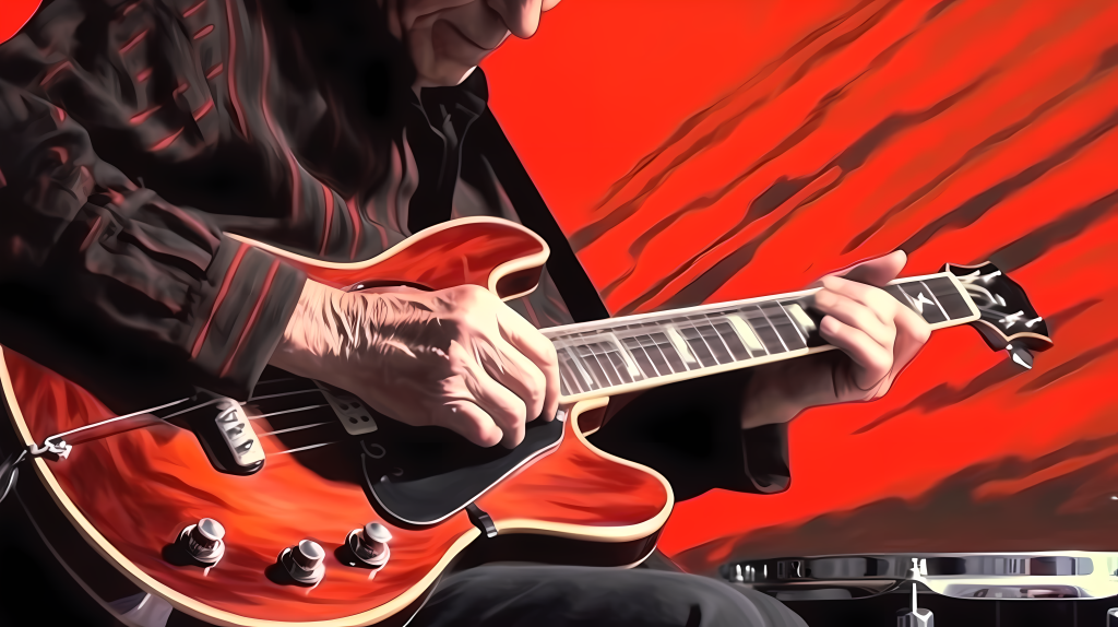 摇滚音乐节摇滚吉他手摄影图版权图片下载